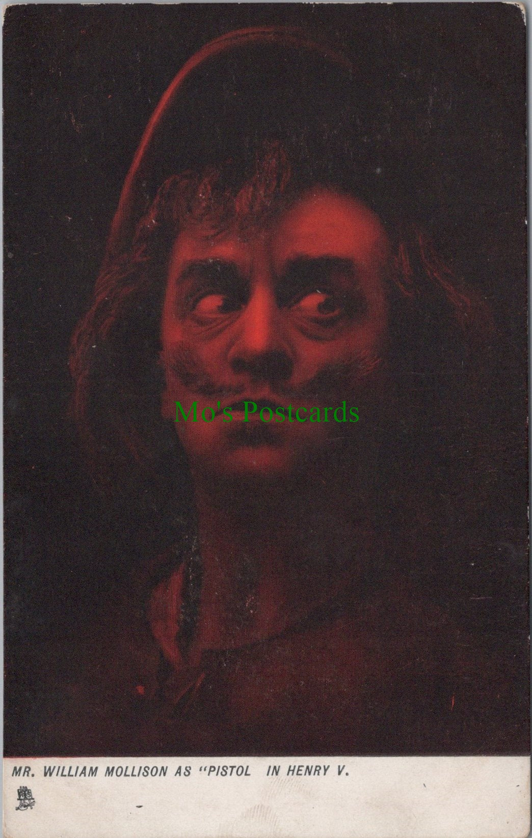 Mr William Mollison as "Pistol" in Henry V