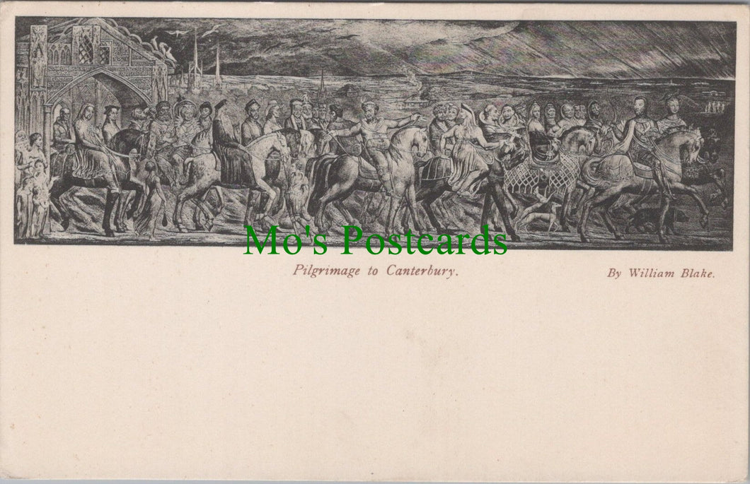 Pilgrimage To Canterbury by William Blake