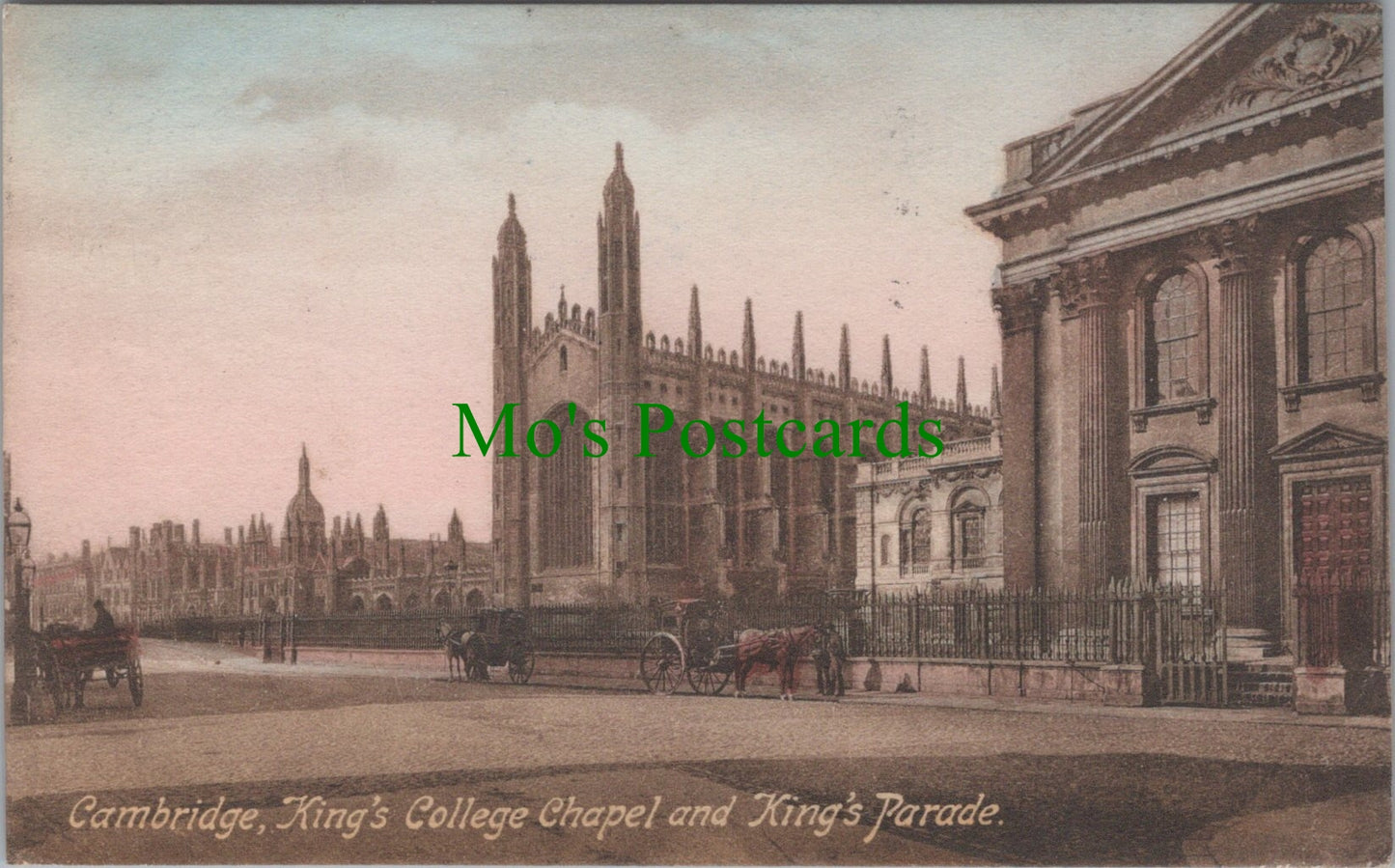 King's College Chapel and King's Parade, Cambridge
