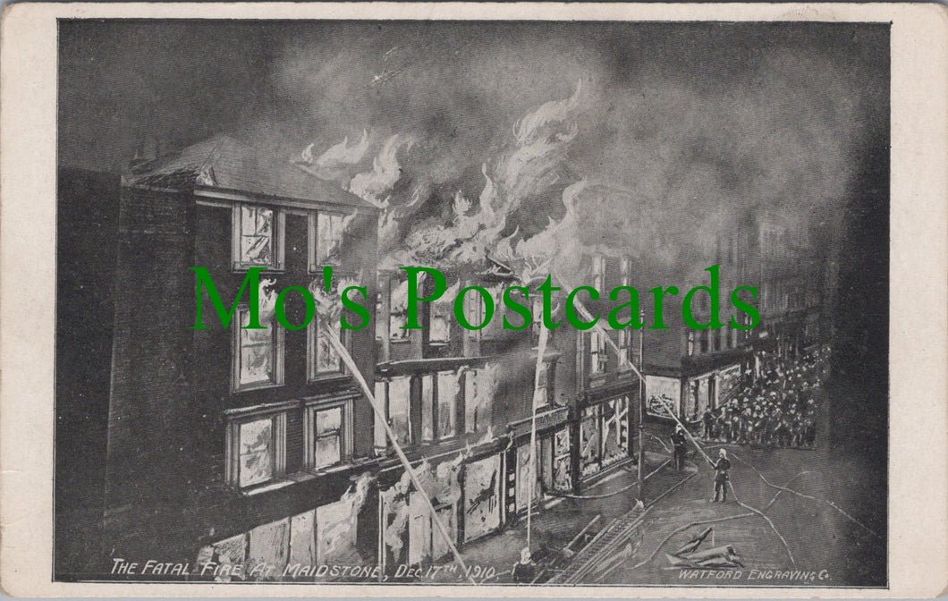 The Fatal Fire at Maidstone, Kent