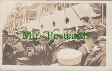 Load image into Gallery viewer, Naval Postcard - HMS Dragon Sailors
