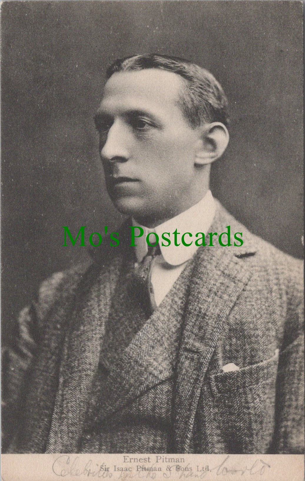 Ernest Pitman, Son of Sir Isaac Pitman