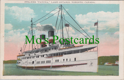 Steamer "Cayuga", Lake Ontario, Toronto
