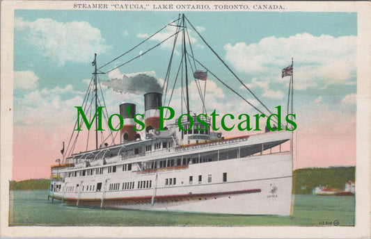 Steamer "Cayuga", Lake Ontario, Toronto