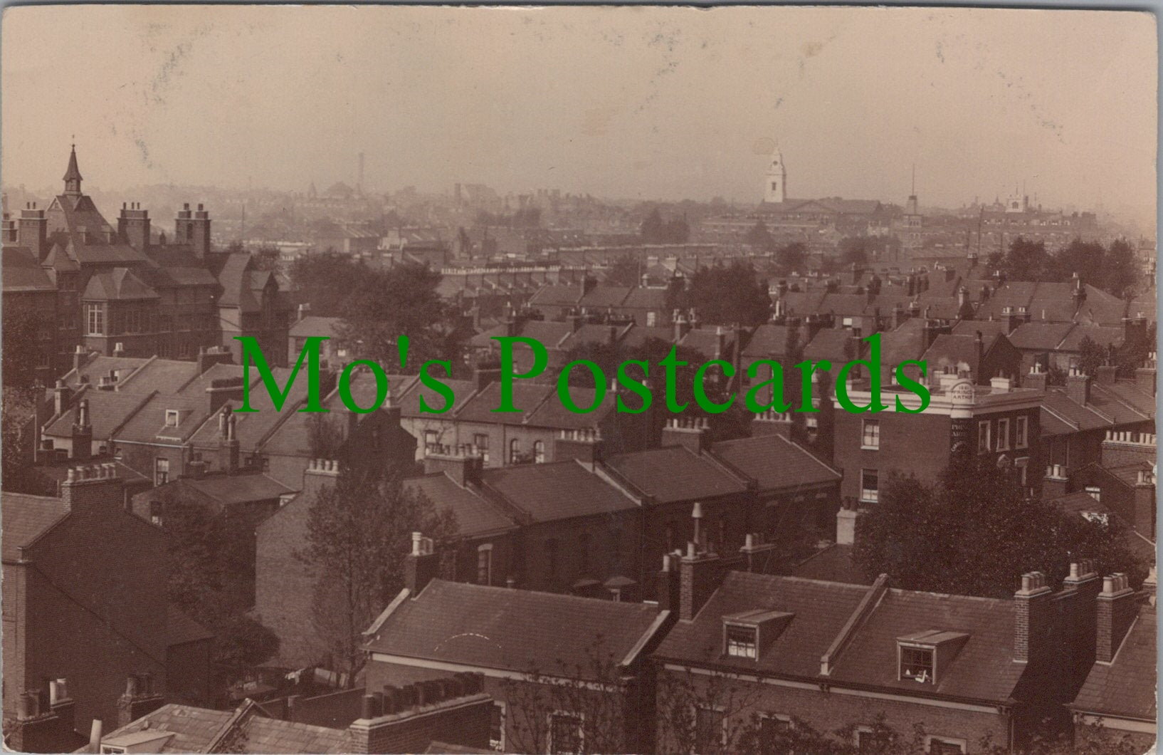 London Postcard - View From St Philip's Tower