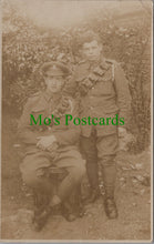 Load image into Gallery viewer, Military Postcard - Two British Royal Horse Artillery Soldiers
