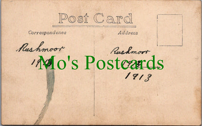 Military Postcard - Group of British Soldiers at Rushmoor