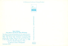 Load image into Gallery viewer, Somerset Postcard - Bath Abbey - The Altar and Great East Window - Mo’s Postcards 
