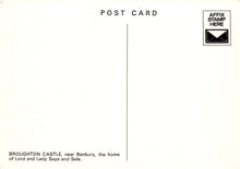 Load image into Gallery viewer, Oxfordshire Postcard - Broughton Castle, Near Banbury - Mo’s Postcards 
