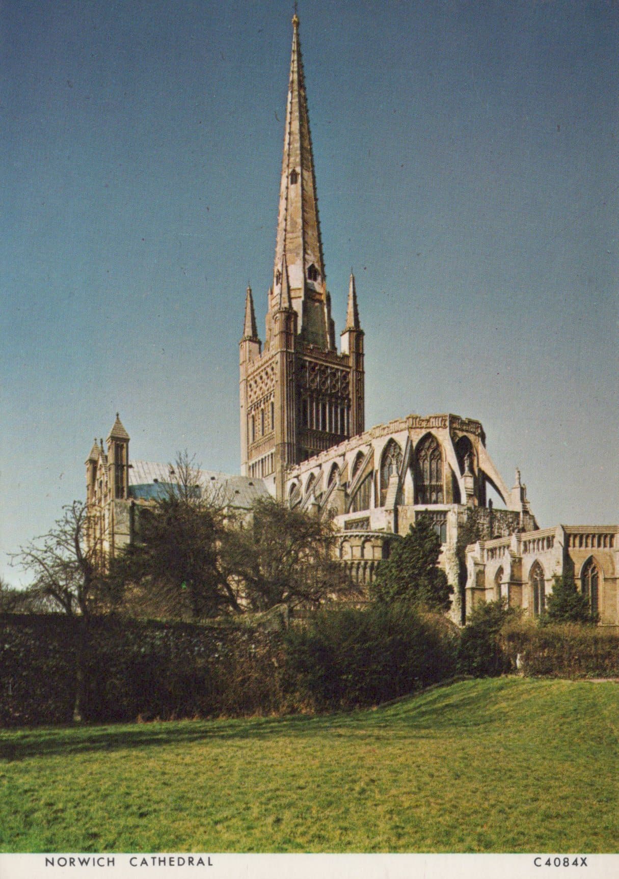Norfolk Postcard - Norwich Cathedral - Mo’s Postcards 