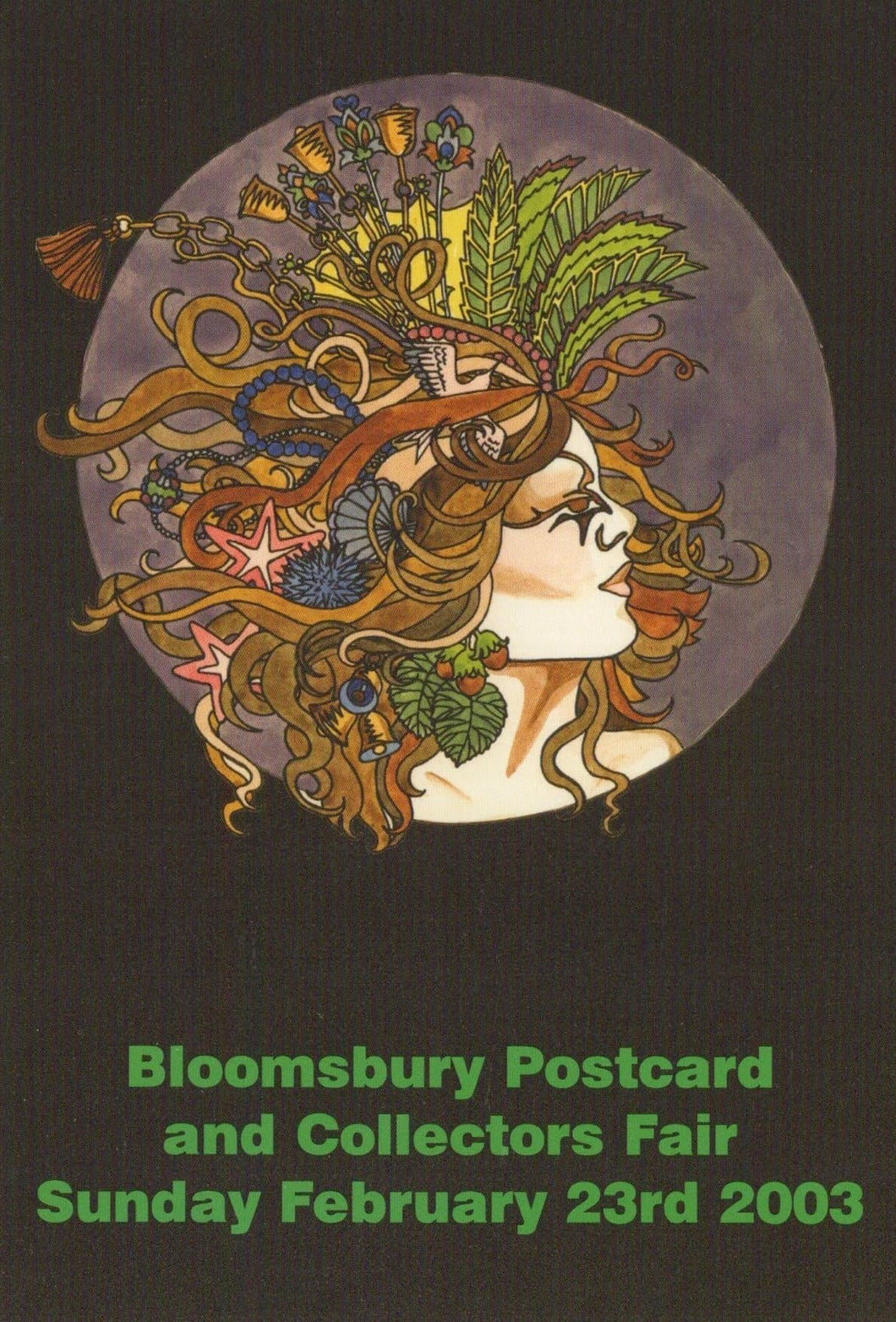 Collectors Fair Postcard - Bloomsbury Postcard and Collectors Fair, 2003 - Mo’s Postcards 