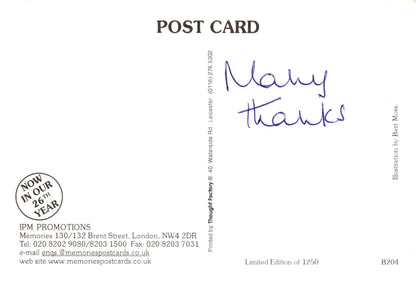 Collectors Fair Postcard - Bloomsbury Postcard and Collectors Fair, 2003 - Mo’s Postcards 