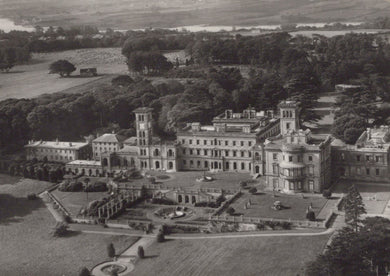 Isle of Wight Postcard - Aerial View of Osborne House - Mo’s Postcards 