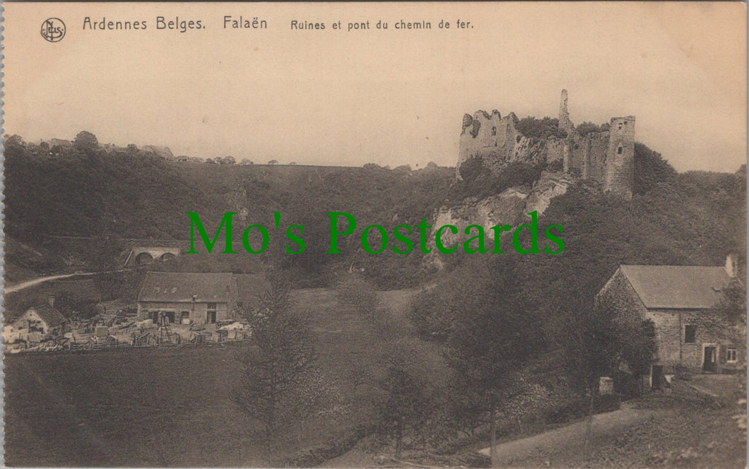 Ruines Et Pont Du Chemin De Fer, Falaen, Belgium