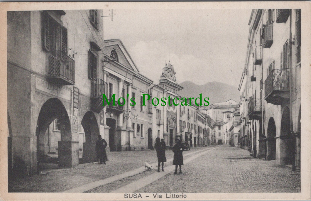 Via Littorio, Susa, Turin, Italy