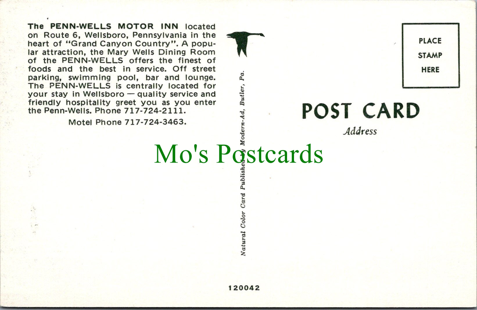 The Penn-Wells Motor Inn, Wellsboro