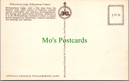 Williamsburg Lodge, Williamsburg, Virginia