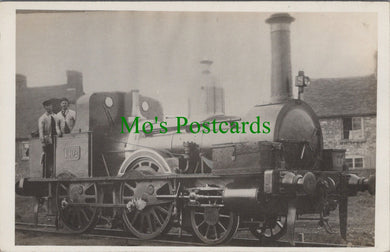 Railway Postcard - Train Engine No 1302