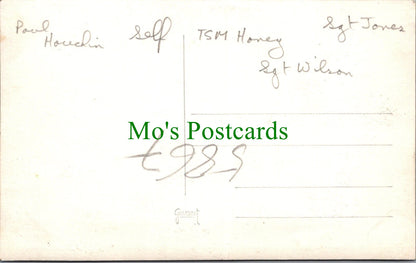 Military Postcard - Soldiers on Mounted Patrol