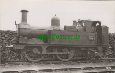 Railway Postcard, Train Engine No 1486