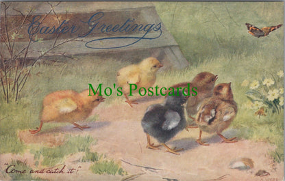 Easter Greetings, "Chicks and Ducklings"