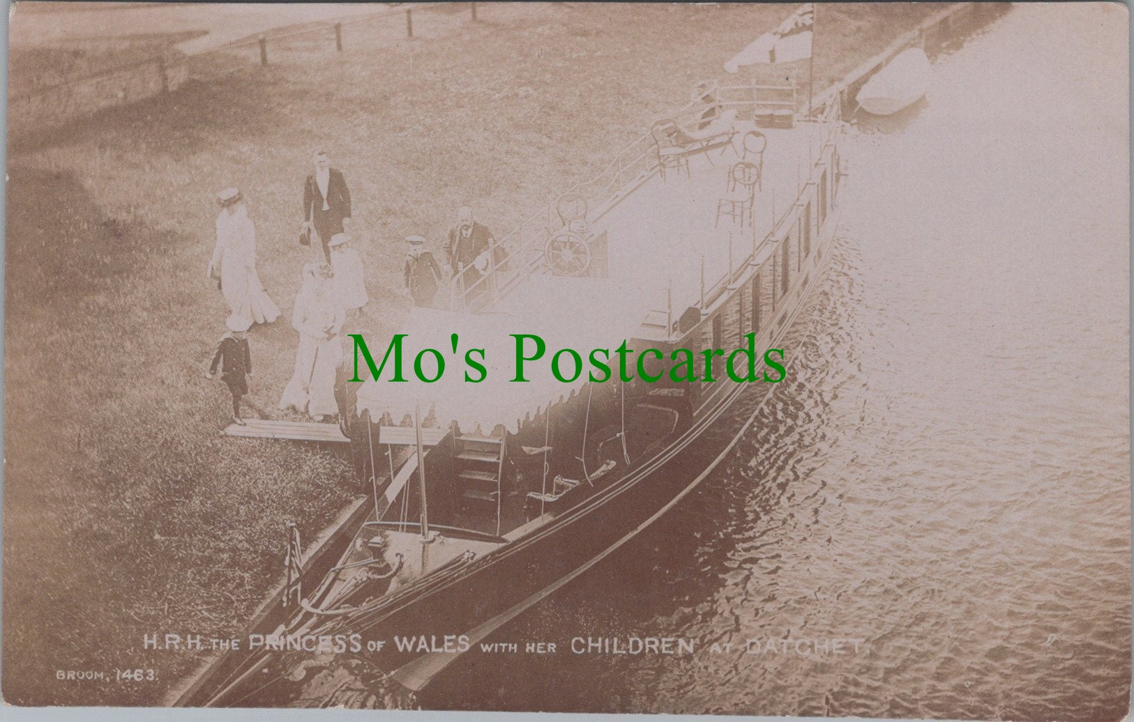 H.R.H.The Princess of Wales With Her Children at Datchet
