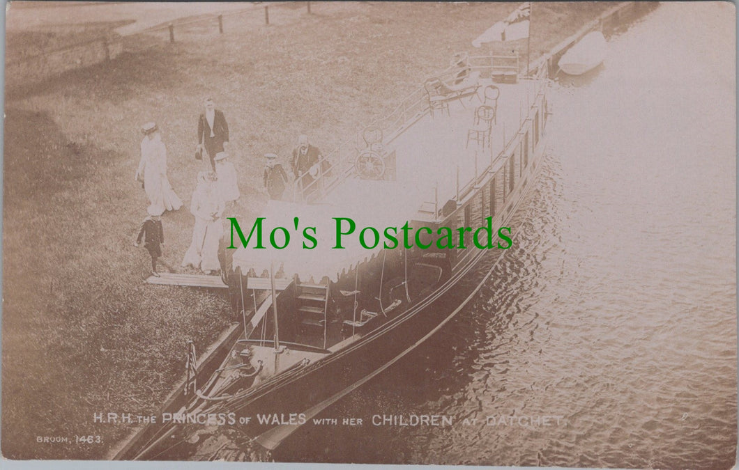 H.R.H.The Princess of Wales With Her Children at Datchet