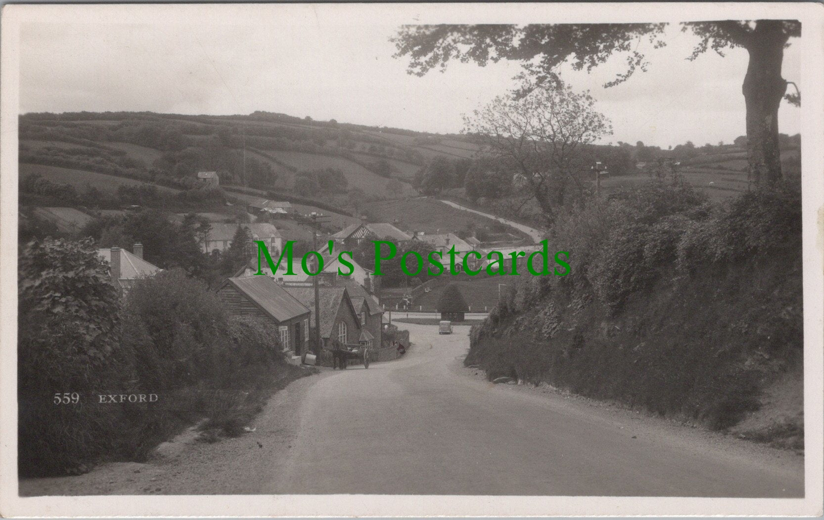 Exford Village, Somerset