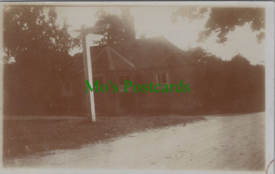 Sussex Postcard - Crossroads Signed Woolbeding and Haslemere