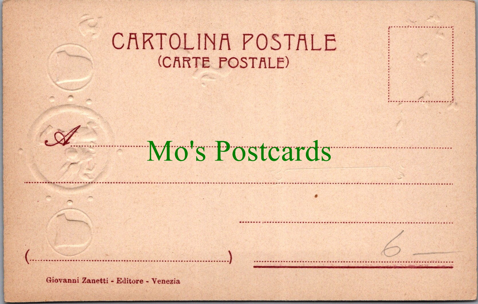 Italy Postcard, Da Venezia Ove Melodie
