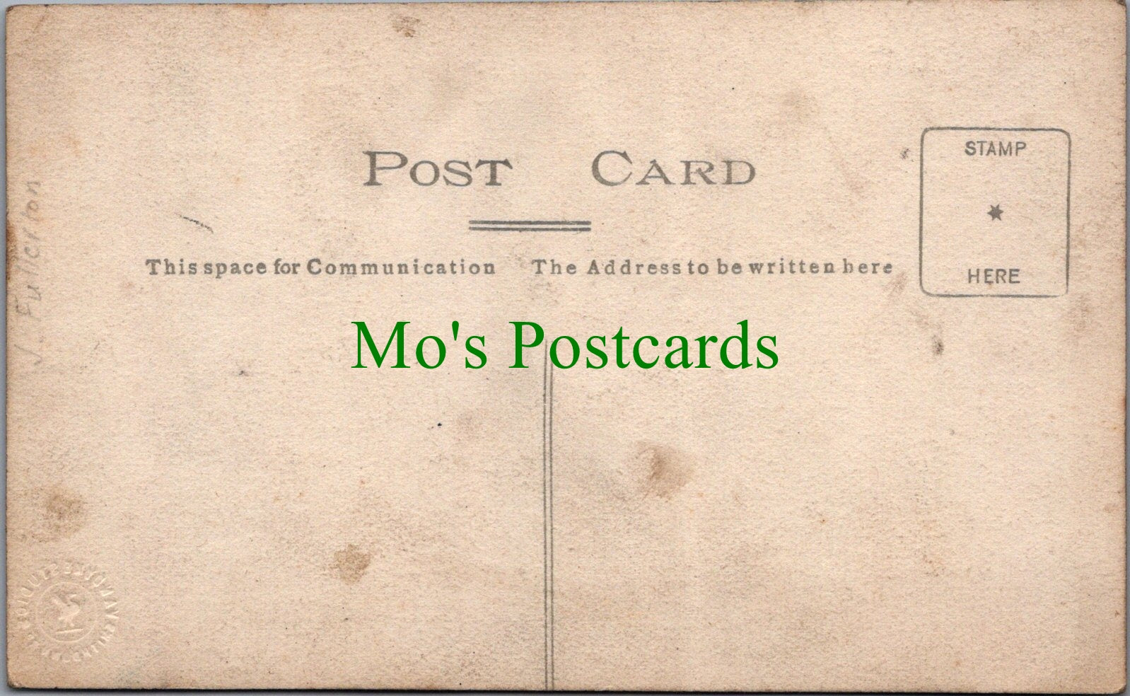 Unlocated Postcard - Children Playing