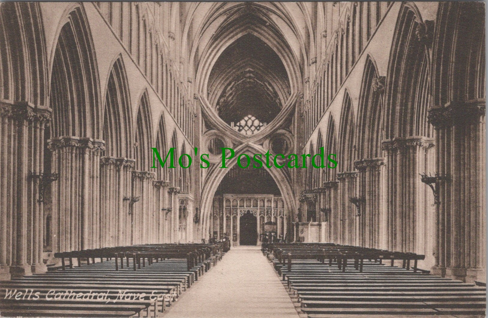 Nave East, Wells Cathedral, Somerset