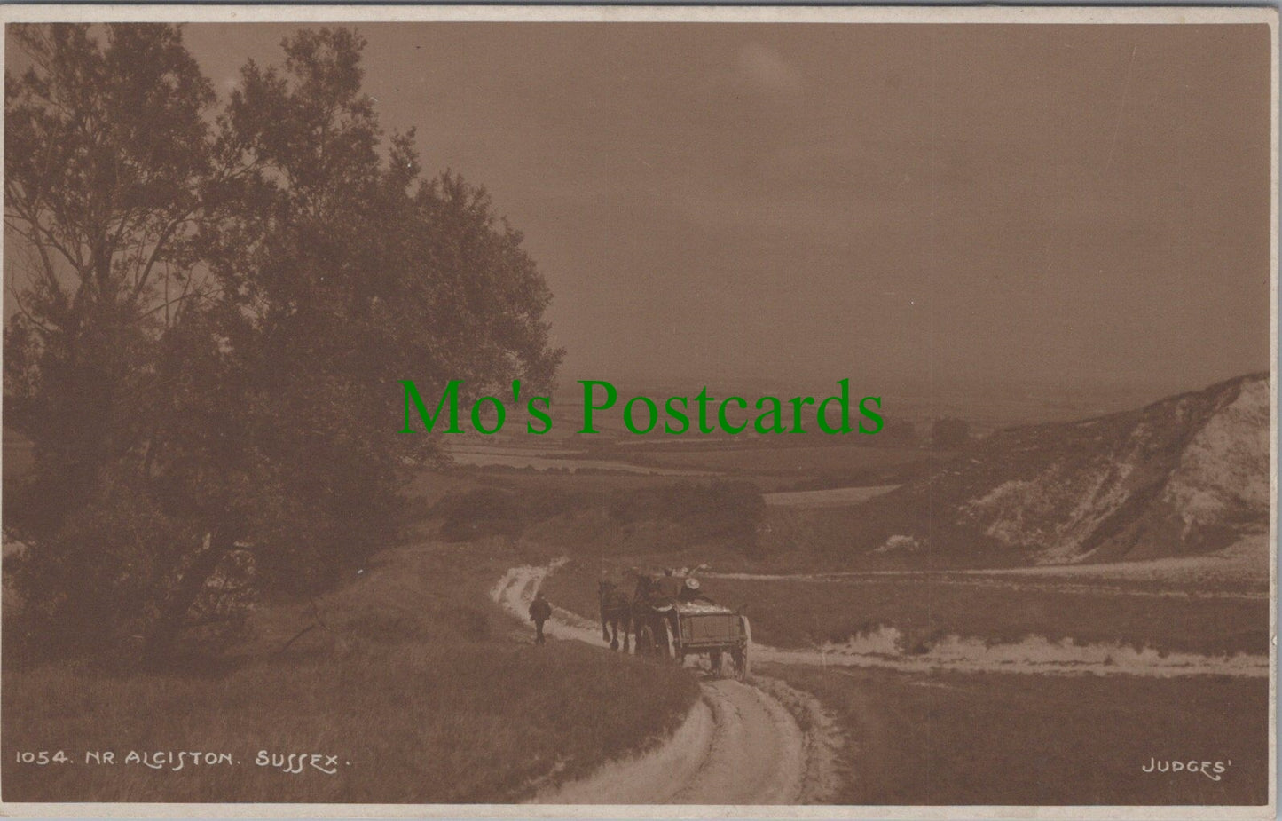 Horse & Cart Near Alciston, Sussex