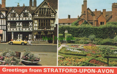 Warwickshire Postcard - Greetings From Stratford-Upon-Avon - Mo’s Postcards 