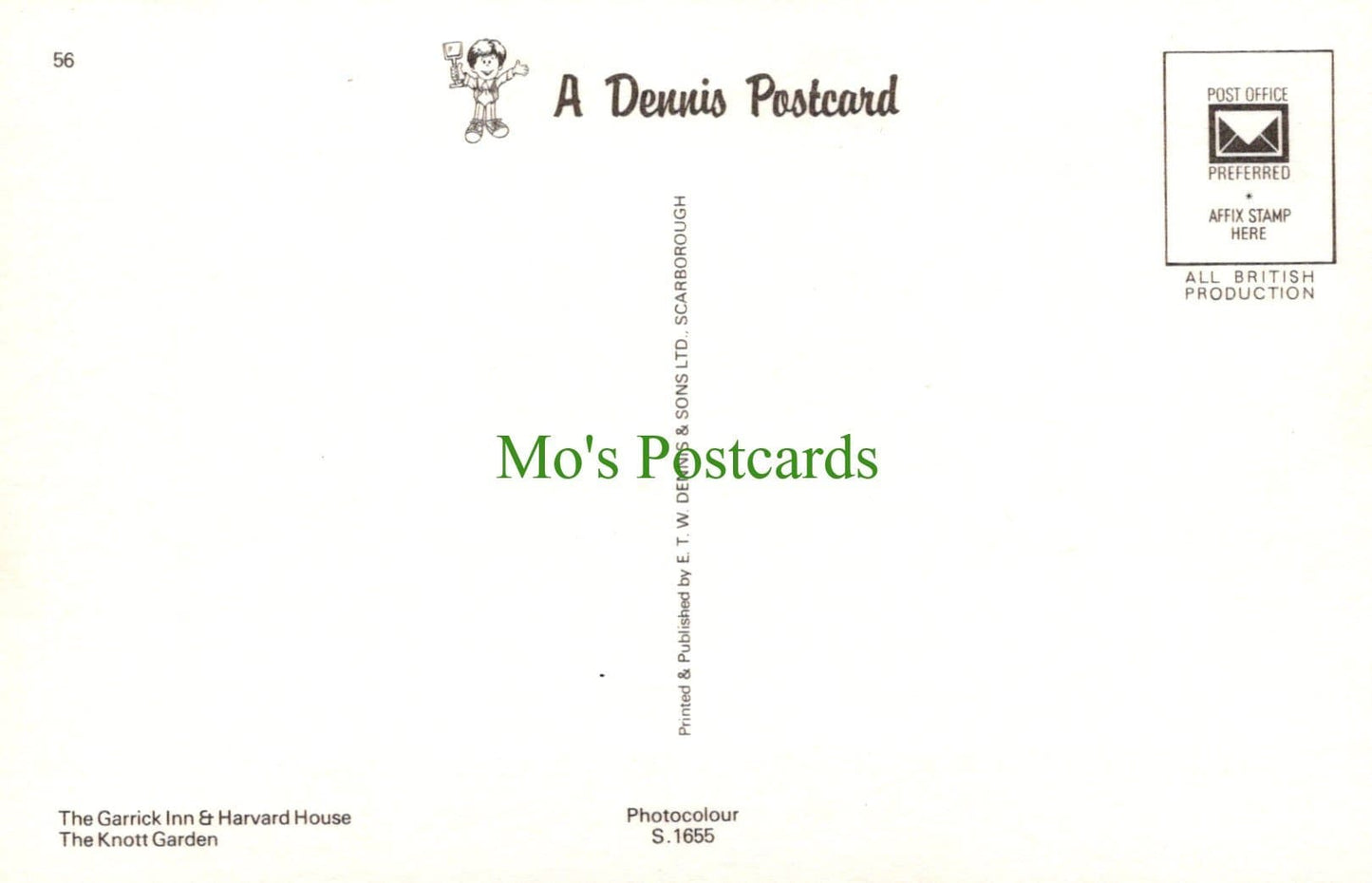 Warwickshire Postcard - Greetings From Stratford-Upon-Avon - Mo’s Postcards 