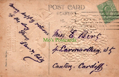 Greetings Postcard - Birthday Greetings - Bouquet of Flowers - Mo’s Postcards 
