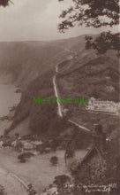 Load image into Gallery viewer, Devon Postcard - Countisbury Hill, Lynmouth - Mo’s Postcards 
