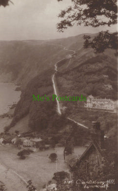 Devon Postcard - Countisbury Hill, Lynmouth - Mo’s Postcards 