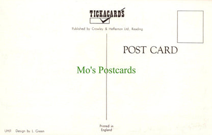 Greetings Postcard - Tickacards - I've Bin a Bit of a Devil This Holiday! - Mo’s Postcards 