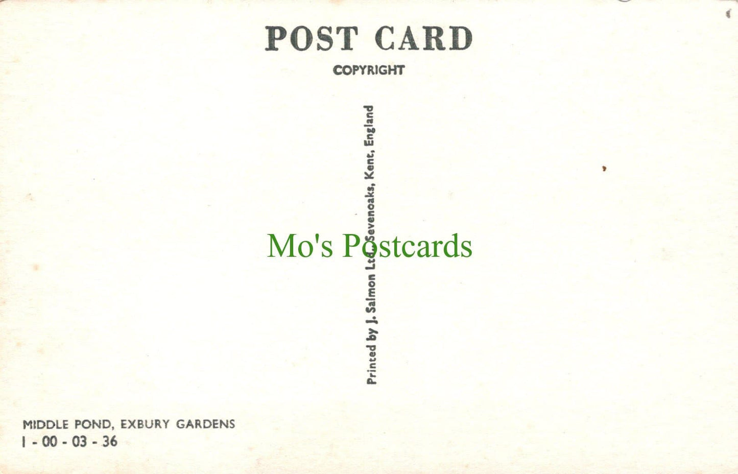 Hampshire Postcard - Middle Pond, Exbury Gardens - Mo’s Postcards 