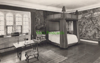Cornwall Postcard - The Red Room, Cotehele House - Mo’s Postcards 