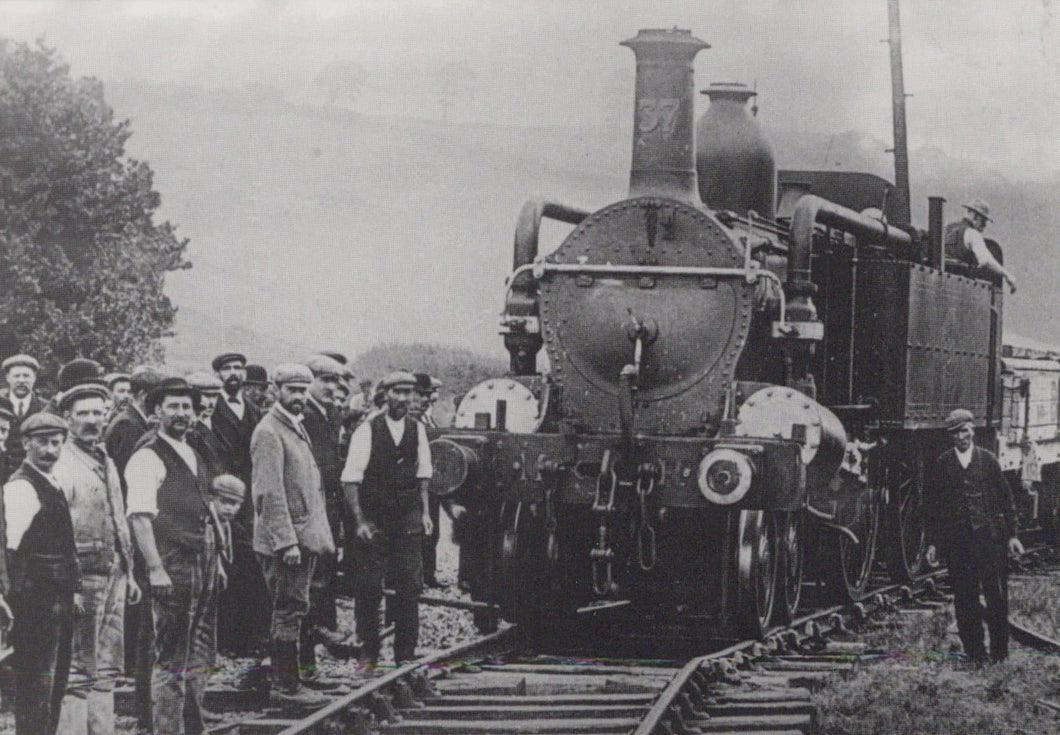 Somerset Postcard - The West Somerset Mineral Railway, Watchet, 1907 - Mo’s Postcards 