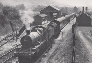 Somerset Postcard - No 7737 With a Train From Taunton at Swimbridge, 1962 - Mo’s Postcards 