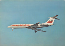 Load image into Gallery viewer, Aviation Postcard - Balkan Airlines TU134 Aeroplane - Mo’s Postcards 
