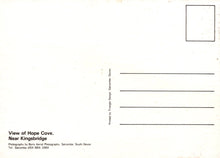 Load image into Gallery viewer, Devon Postcard - Aerial View of Hope Cove, Near Kingsbridge - Mo’s Postcards 
