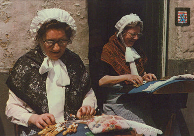 Belgium Postcard - Bruges - Lacemakers - Mo’s Postcards 