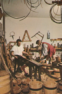 America Postcard - The Cooper Shop, Williamsburg, Virginia - Mo’s Postcards 