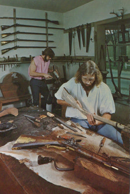 America Postcard - The Gunsmith Shop, Williamsburg, Virginia - Mo’s Postcards 