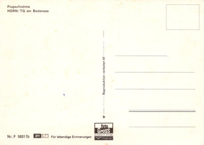 Switzerland Postcard - Aerial View of Horn / TG am Bodensee - Mo’s Postcards 