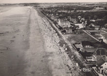Load image into Gallery viewer, France Postcard - Aerial View of Jullouville, Manche - La Plage - Mo’s Postcards 
